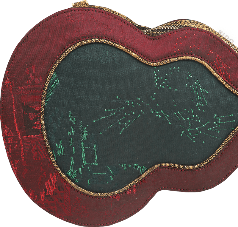 Ultra-Light Gourd Bag Graphene Recycled Fabric Hualuo Silk Luxury Design 155g - Image 9