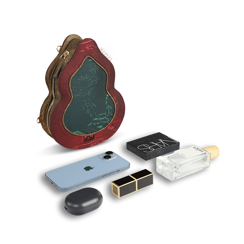 Ultra-Light Gourd Bag Graphene Recycled Fabric Hualuo Silk Luxury Design 155g - Image 16