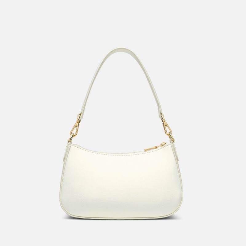 Embroidery Leather Red Shoulder Bag Peony Women's Hobo Handbag - Image 20