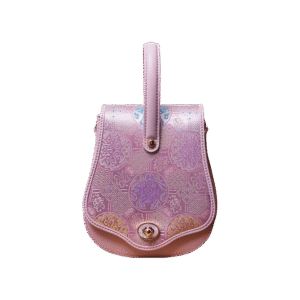 Brocade Jacquard Butterfly Designer Saddle Bag