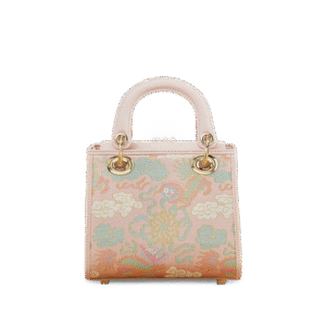 Song Brocade Retro Crossbody Handbag Lion Playing with Ball Pattern