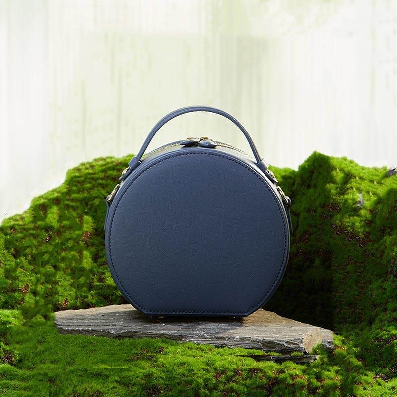 Song Brocade Silk Vintage Round Bag - Image 6