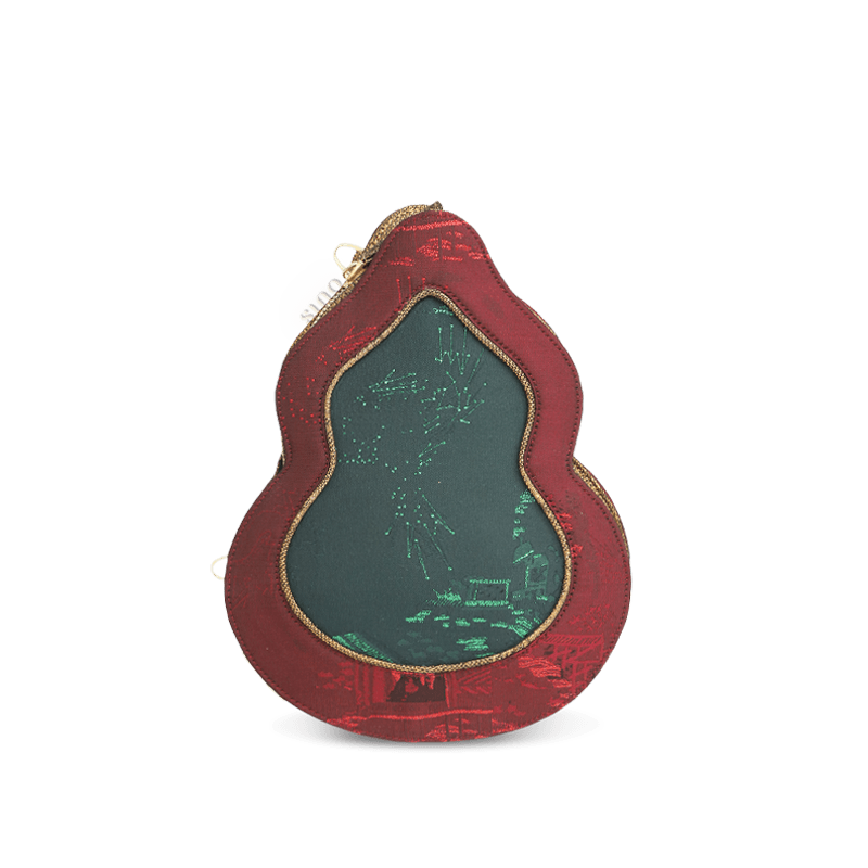 Ultra-Light Gourd Bag Graphene Recycled Fabric Hualuo Silk Luxury Design 155g - Image 17